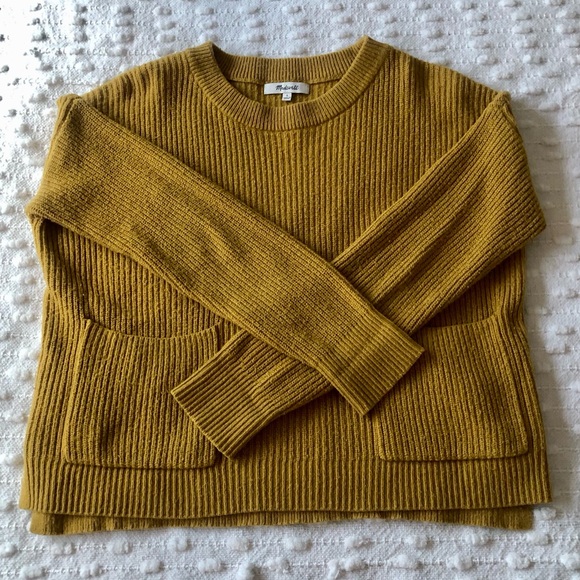 Madewell Fall Patch Pocket Pullover Sweater - Picture 7 of 7